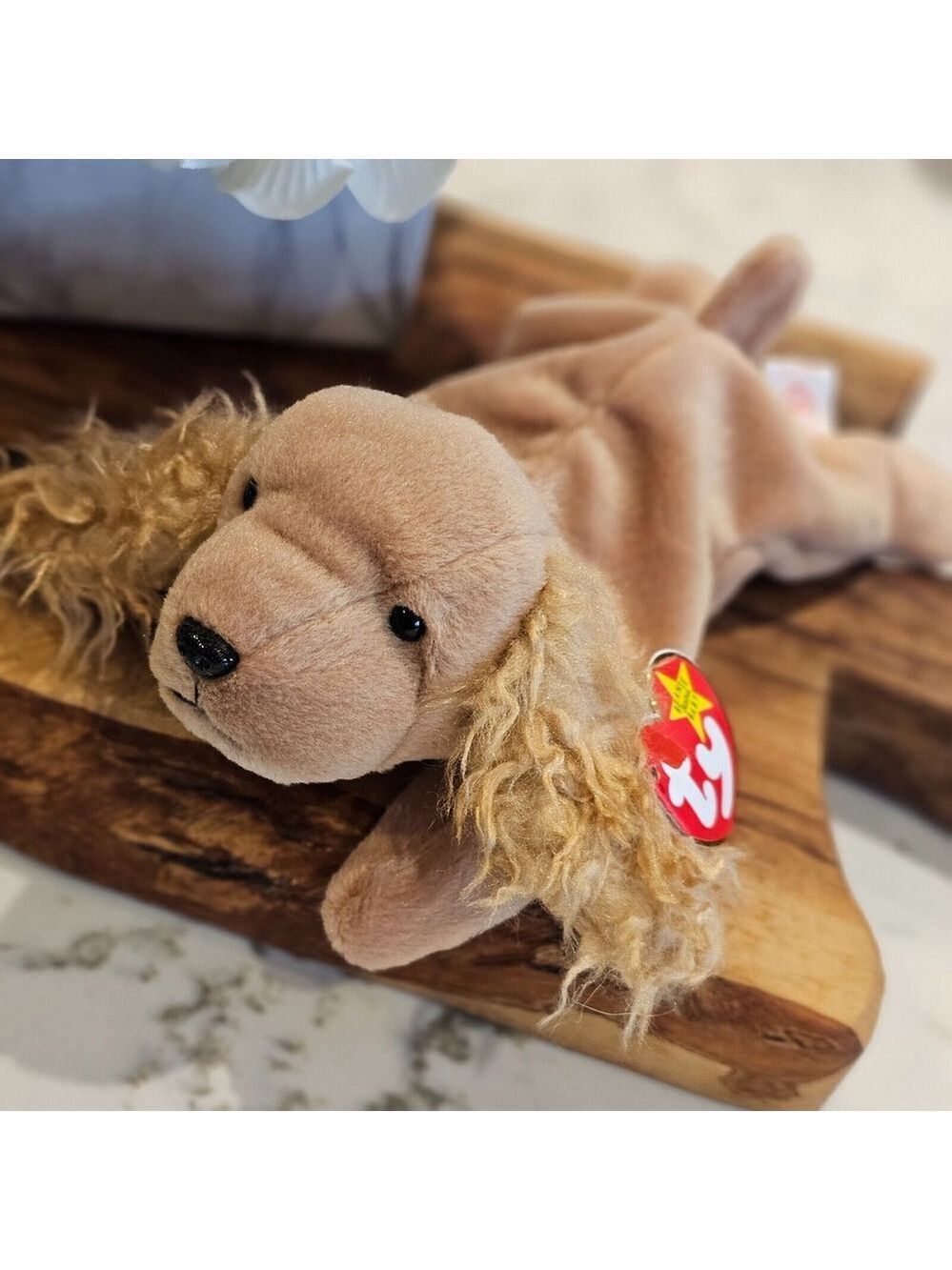 Spunky The Cocker Spaniel TY beanie baby Vintage